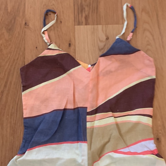 COPY - CALA DE LA CRUZ Paulina linen color jumpsuit - Picture 4 of 5